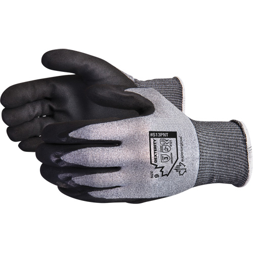 Dexterity&reg; Gloves, 6, Nitrile Coating, 13 Gauge, Nylon Shell D. Morneault & Fils