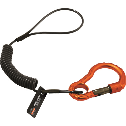 Longe porte-outils Squids 3156, Spirale, Mousqueton/boucle D. Morneault & Fils