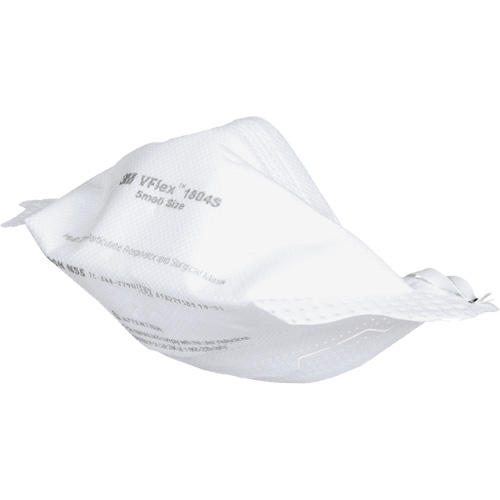 Respirateur et masque chirurgical VFlex contre les particules en sant&eacute;, N95, Certifi&eacute; NIOSH, Petit D. Morneault & Fils