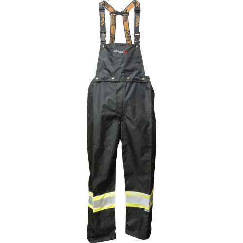Journeyman FR Bib Pants, Small, Black D. Morneault & Fils