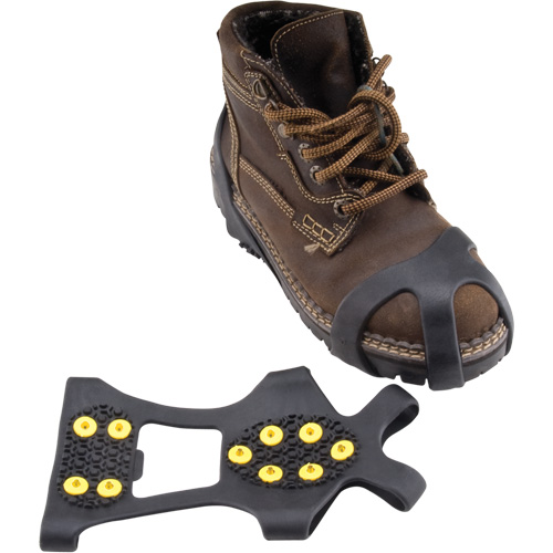 Anti-Slip Spark-Proof Ice Cleats, Brass, Stud Traction, Large D. Morneault & Fils