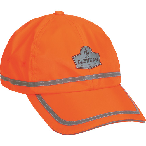 GloWear&reg; 8930 High Visibility Baseball Cap, High Visibility Orange, Polyester D. Morneault & Fils