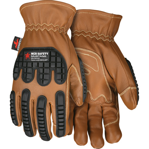 Arc-Flash Gloves, Medium, 9.5" L, 61.4 cal/cm², Level 4, NFPA 70E D. Morneault & Fils