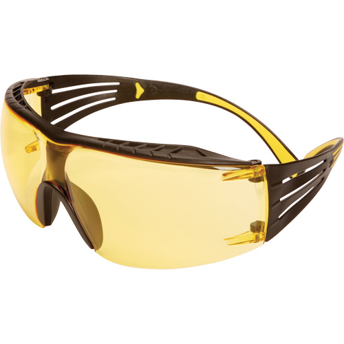 Securefit 400 Series Safety Glasses, Amber Lens, Anti-Fog/Anti-Scratch, ANSI Z87+/Meets/Exceeds CSA Z94.3 D. Morneault & Fils