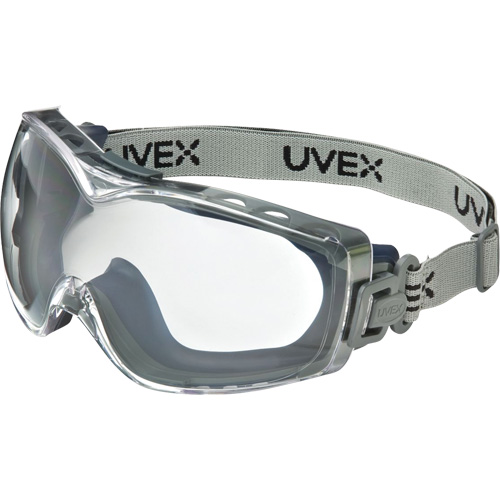 Lunettes de s&eacute;curit&eacute; &agrave; coques Uvex HydroShield Stealth OTG, Lentille Transparent, Antibu&eacute;e/Anti-&eacute;gratignures, Ventilation Indirecte D. Morneault & Fils