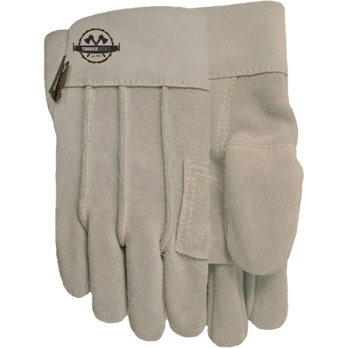109BT Timber Beast Welding Gloves, Split Cowhide, Size 10 D. Morneault & Fils