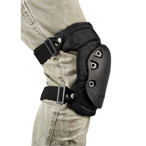 ProFlex&reg; 435 Comfort Hinged Hard Cap Knee Pads, Buckle Style, Rubber Caps, Foam/Gel Pads D. Morneault & Fils