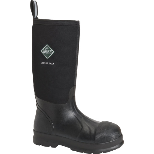 Chore Max Safety Boots, Rubber, Composite Toe, Size 10, Puncture Resistant Sole D. Morneault & Fils