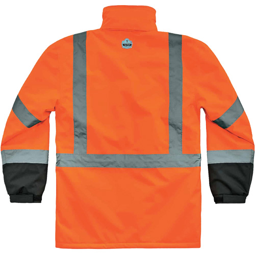 GloWear&reg; 8384 Type R Thermal Parka, High Visibility Orange, Large D. Morneault & Fils