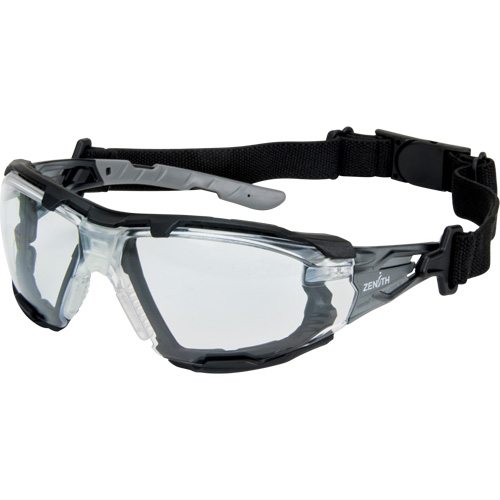 Z2900 Series Safety Glasses with Foam Gasket, Clear Lens, Anti-Scratch, ANSI Z87+/Meets/Exceeds CSA Z94.3 D. Morneault & Fils