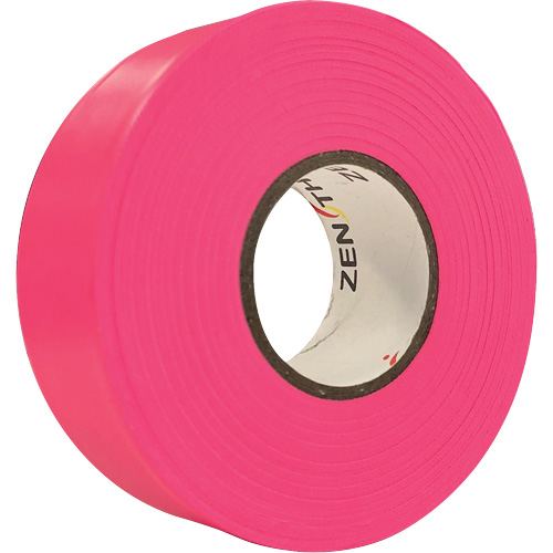 Flagging Tape, 1.1875" W x 164' L, Fluorescent Pink D. Morneault & Fils