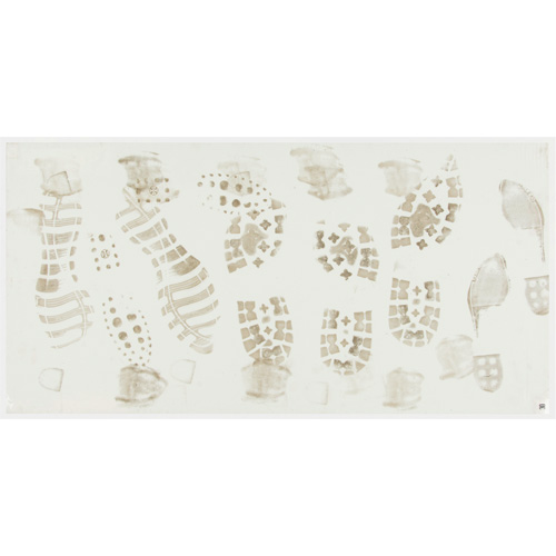 Ensemble de cadre et tapis pelables de salle blanche, &eacute;paisseur 1,57 mils, 18" la, 3' lo x Blanc D. Morneault & Fils