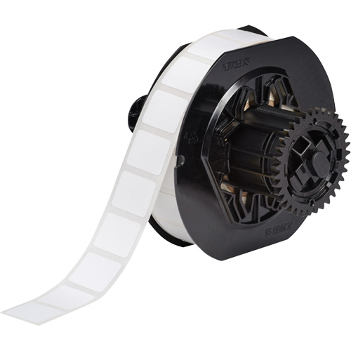 B33 Series Microscope Slide Laboratory Labels, Polyester, 0.9" L x 0.75" H, White D. Morneault & Fils