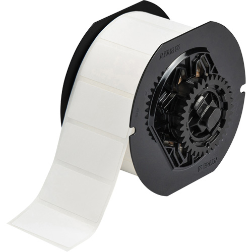 B33 Series Printer Labels, Paper, 2" L x 1" H, White D. Morneault & Fils