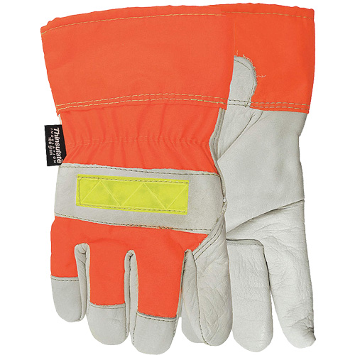 Gants dhiver Flashback, Grand, Paume en Cuir fleur de vache, Doublure en Thinsulate D. Morneault & Fils