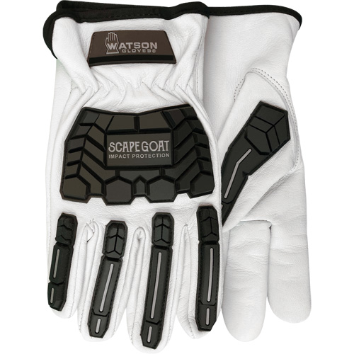 Gants antichocs Scape Goat, 2T-Grand, Paume en Ch&egrave;vre, Poignet &agrave; enfiler D. Morneault & Fils