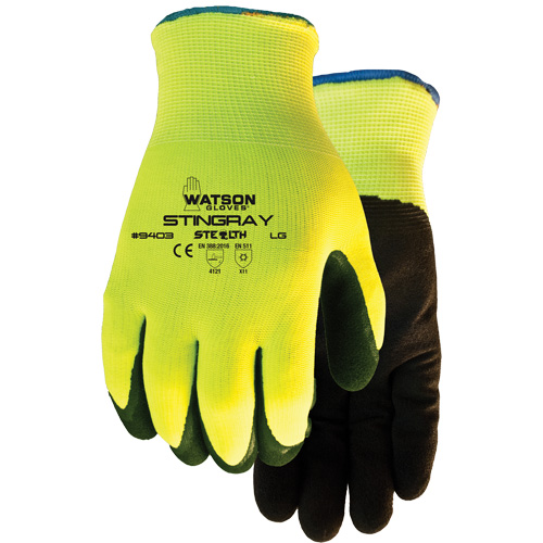 Gants isol&eacute;s Stealth Stingray, T-Grand, R&ecirc;vetement Nitrile, Calibre 13, Enveloppe en Polyester D. Morneault & Fils