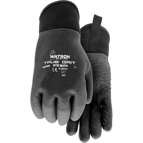 True Grit Coated Gloves, Small, Foam PVC Coating, Nylon Shell D. Morneault & Fils