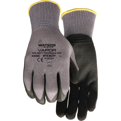 Gants enduits Stealth Vapour, Petit, R&ecirc;vetement Mousse de PVC, Calibre 15, Enveloppe en Nylon D. Morneault & Fils
