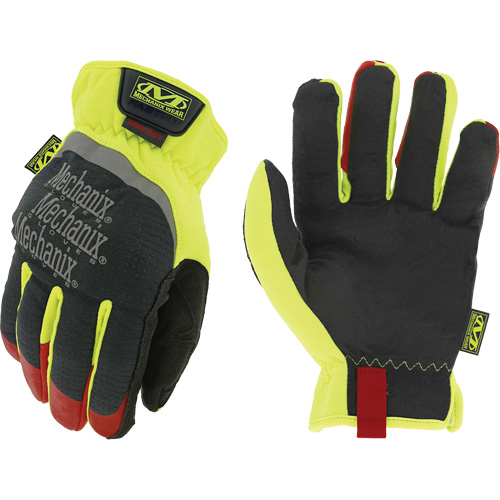 Gants r&eacute;sistant aux coupures haute visibilit&eacute; D4-360 FastFit, Taille 8, Enveloppe en TrekDry, ASTM ANSI niveau A4/EN 388 niveau D D. Morneault & Fils