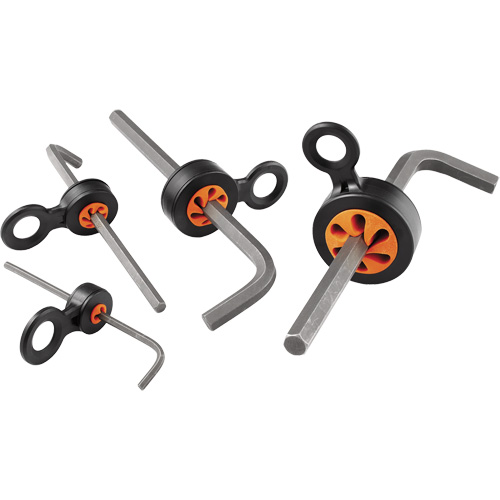 Ensemble de pi&egrave;ges &agrave; outils Squids 3740 pour emp&ecirc;cher la chute doutils manuels D. Morneault & Fils