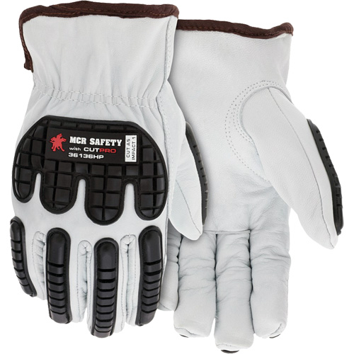 Gants de conducteur r&eacute;sistants &agrave; la coupure, Taille Grand, Enveloppe en PEHP, ASTM ANSI niveau A5 D. Morneault & Fils