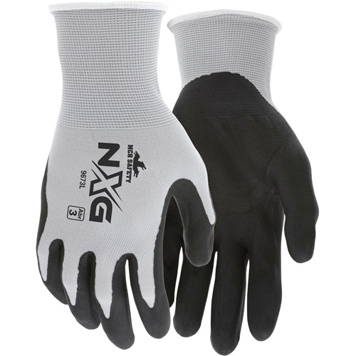 Gants enduits NXG, Grand, R&ecirc;vetement Mousse de nitrile, Calibre 13, Enveloppe en Nylon D. Morneault & Fils