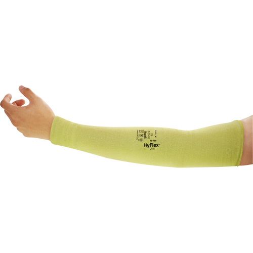 Manchon r&eacute;sistant aux coupures HyFlex Goldknit, Kevlar, 8", ASTM ANSI niveau A3/EN 388 niveau 3, Jaune D. Morneault & Fils