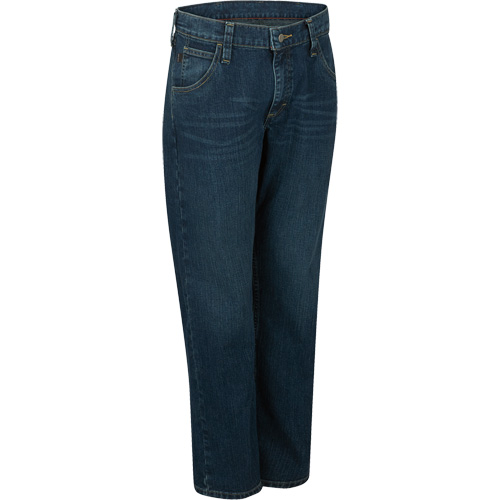 Jeans pour hommes &agrave; coupe droite &eacute;lastique, Tour de taille 30 D. Morneault & Fils