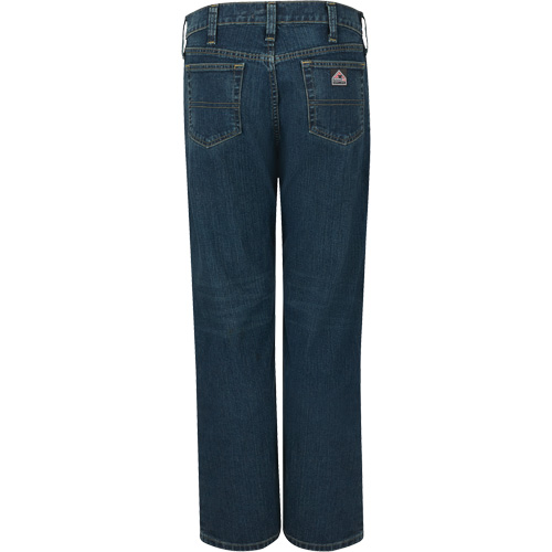 Jeans pour hommes &agrave; coupe droite &eacute;lastique, Tour de taille 30 D. Morneault & Fils