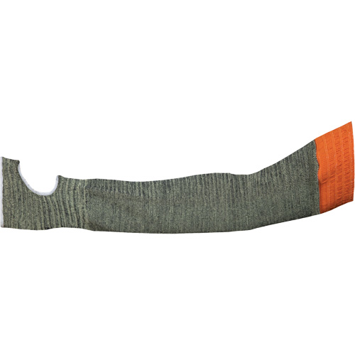 Contender Cut-Resistant Composite-Knit Sleeve, Aramid, 22", ASTM ANSI Level A4, Grey D. Morneault & Fils