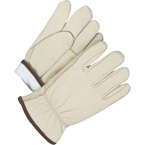 Gants pour conducteur/cordeur, 10, Paume en Cuir fleur de vache, Thinsulate D. Morneault & Fils