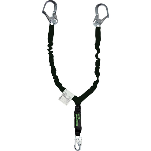Miller&reg; Arc-Rated Shock-Absorbing Lanyard, 6', Locking Snap Hook Center, Locking Snap Hook Leg Ends, Kevlar&reg; D. Morneault & Fils