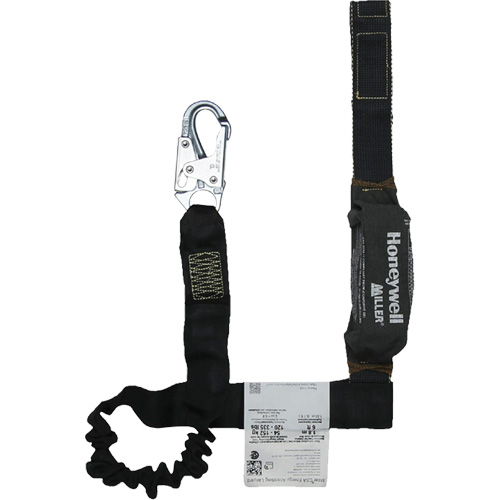 Miller&reg; Arc-Rated Shock-Absorbing Lanyard, 6', Locking Snap Hook Center, Locking Snap Hook Leg Ends, Kevlar&reg; D. Morneault & Fils