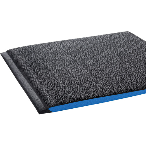 Wear-Bond Comfort-King Ergonomic Mats, Pebbled, 2' x 3' x 9/16", Black, Vinyl Foam D. Morneault & Fils