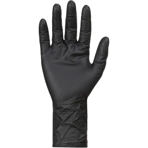 KeepKleen&reg; Disposable Gloves, Small, Nitrile, 8-mil, Powder-Free, Black D. Morneault & Fils