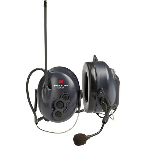 Peltor LiteCom FRS Headset, Neckband Style, 26 dB D. Morneault & Fils