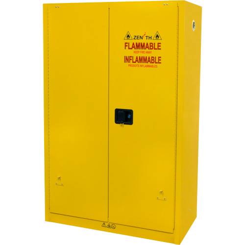 Armoire pour produits inflammables, 45 gal., 2 Porte(s), 43" La x 65" h x 18" p D. Morneault & Fils