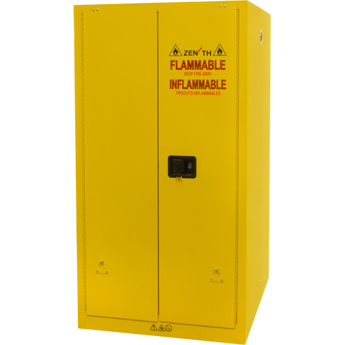 Armoire pour produits inflammables, 60 gal., 2 Porte(s), 34" La x 65" h x 34" p D. Morneault & Fils
