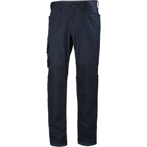 Pantalons d'entretien Oxford, Poly-coton, Bleu marin, Taille 30, Entrejambe 30 D. Morneault & Fils