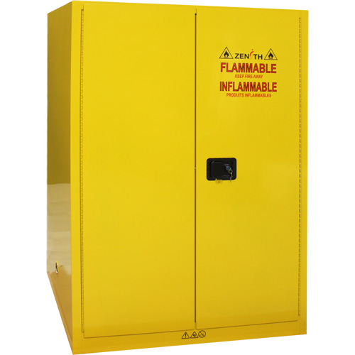Armoire pour produits inflammables, 90 gal., 2 Porte(s), 43" La x 66" h x 34" p D. Morneault & Fils