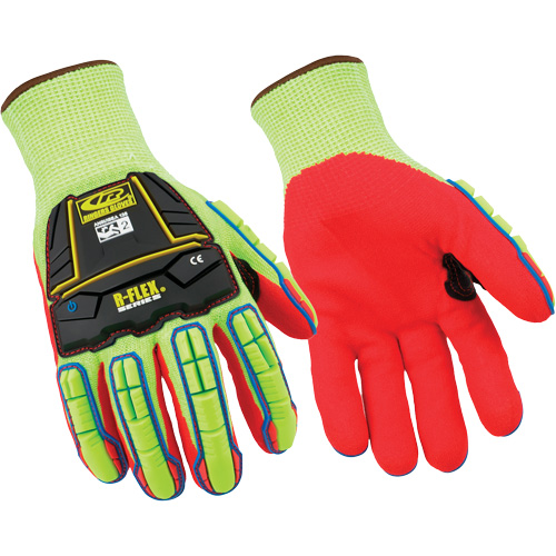 Gants r&eacute;sistants aux coupures 085, Taille Petit/8, Calibre 13, Rev&ecirc;tement Nitrile, Enveloppe en PEHP, ASTM ANSI niveau A6 D. Morneault & Fils