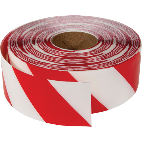 ArmorStripe&reg; Ultra Durable Floor Tape, 3" x 100', PVC, Red and White D. Morneault & Fils