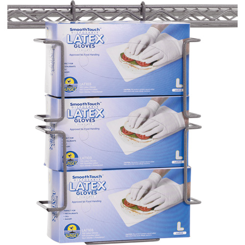 Horizontal Triple Glove Box Holder D. Morneault & Fils