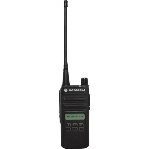 CP100 Series Two-Way Radio, UHF Radio Band, 160 Channels, 250000 sq. ft. Range D. Morneault & Fils