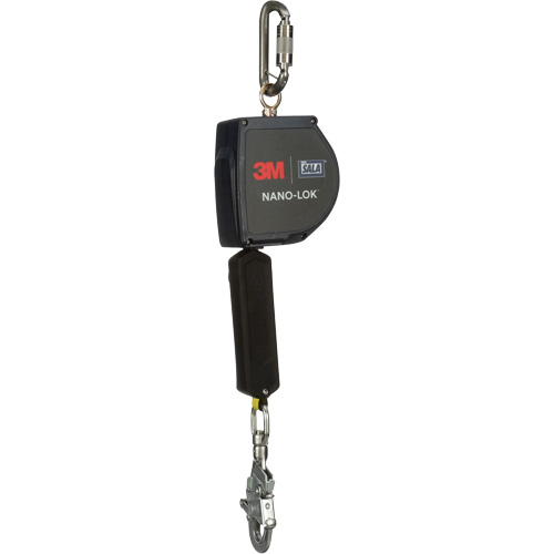 Nano-Lok Extended Length Self Retracting Lifeline, 20', Dyneema&reg;, Swivel D. Morneault & Fils