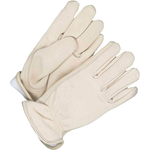 Gants de conducteur isol&eacute;s pour femmes, 7, Paume en Cuir fleur de vache, Molleton D. Morneault & Fils