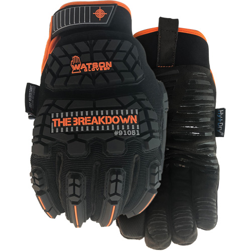 The Breakdown Cut Resistant Work Gloves, Size Small, Aramid/Polyester/Stainless Steel Shell, ASTM ANSI Level A5 D. Morneault & Fils