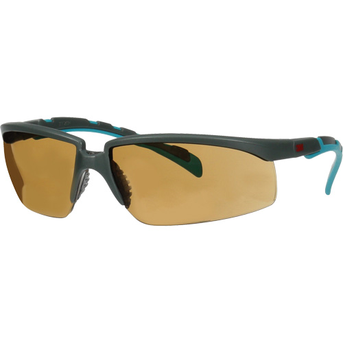 Solus 2000 Series Safety Glasses, Brown Lens, Anti-Fog/Anti-Scratch, ANSI Z87+ D. Morneault & Fils