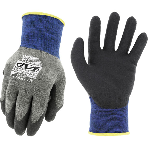 SpeedKnit Insulated Gloves, Size Medium/8, 15 Gauge, Bi-Polymer Coated, Nylon/Acrylic Shell, EN 388 Level 1 D. Morneault & Fils